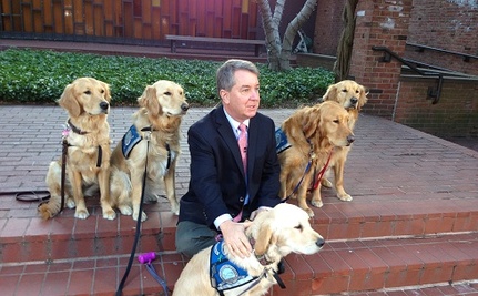 Perros de terapia ayudan a la recuperación de víctimas del ataque terrorista en Boston