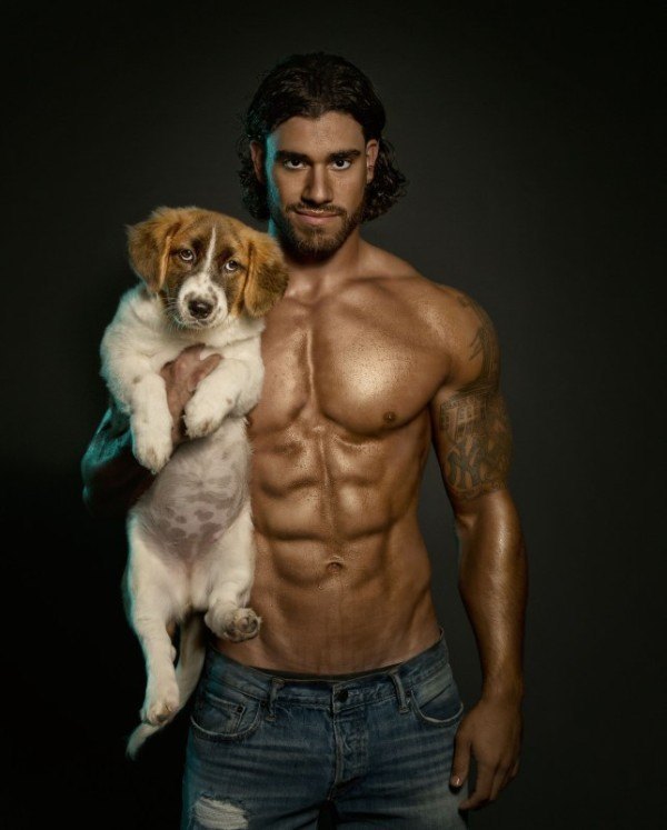 modelos con perros