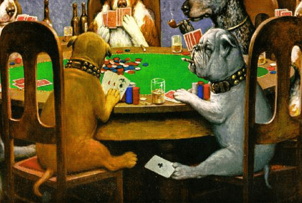 10 datos esenciales de la pintura "Perros jugando Póker" - Perro Contento