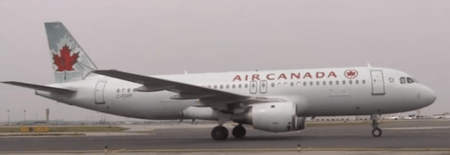 Avión Air Canada