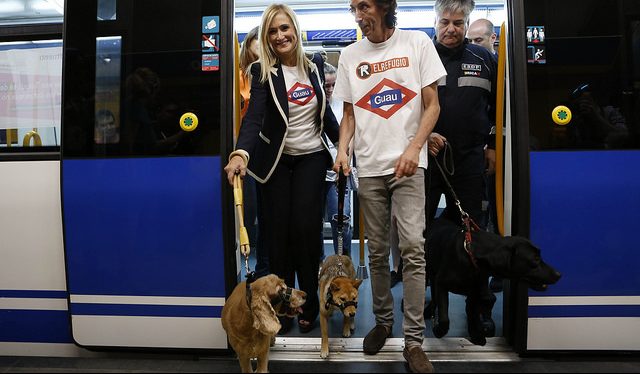 perros pueden viajar en metro madrid